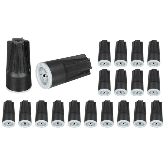 Uxcell 20Pcs Waterproof Wire Connector, Cable Terminal Connectors 22-8AWG Twist Nut Caps