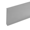 thumbnail image 1 of Uxcell 20ft x 4" Baseboard Trim Peel and Stick Wall Flexible Molding Trim, Gray, 1 of 6