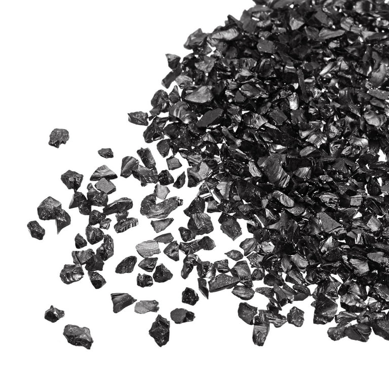 Crushed Glass for Crafts 2-4mm Irregular Glitter Metallic Stone