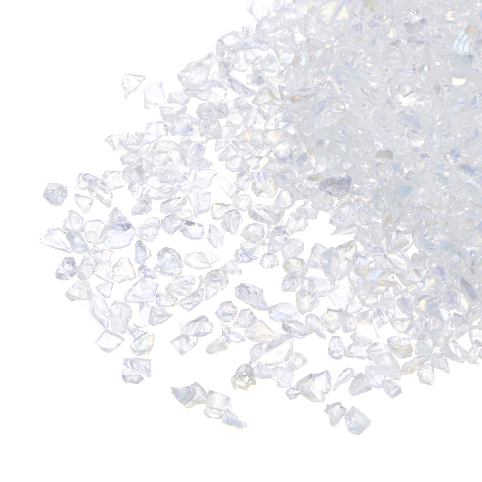2-4mm Crushed Glass for Crafts Crushed Glass Resin Glitter DIY