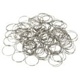 thumbnail image 1 of Uxcell 20mm/0.8" OD Chandelier Split Rings Split Circular Ring Clips Silver 120 Pack, 1 of 6