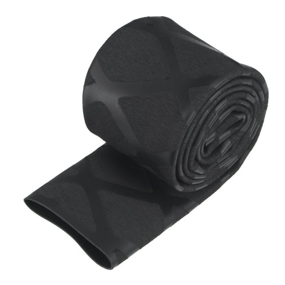 Uxcell 20mm Dia 1.6ft 2:1 Black Heat Shrink Wrap Tubing for Fishing Rod