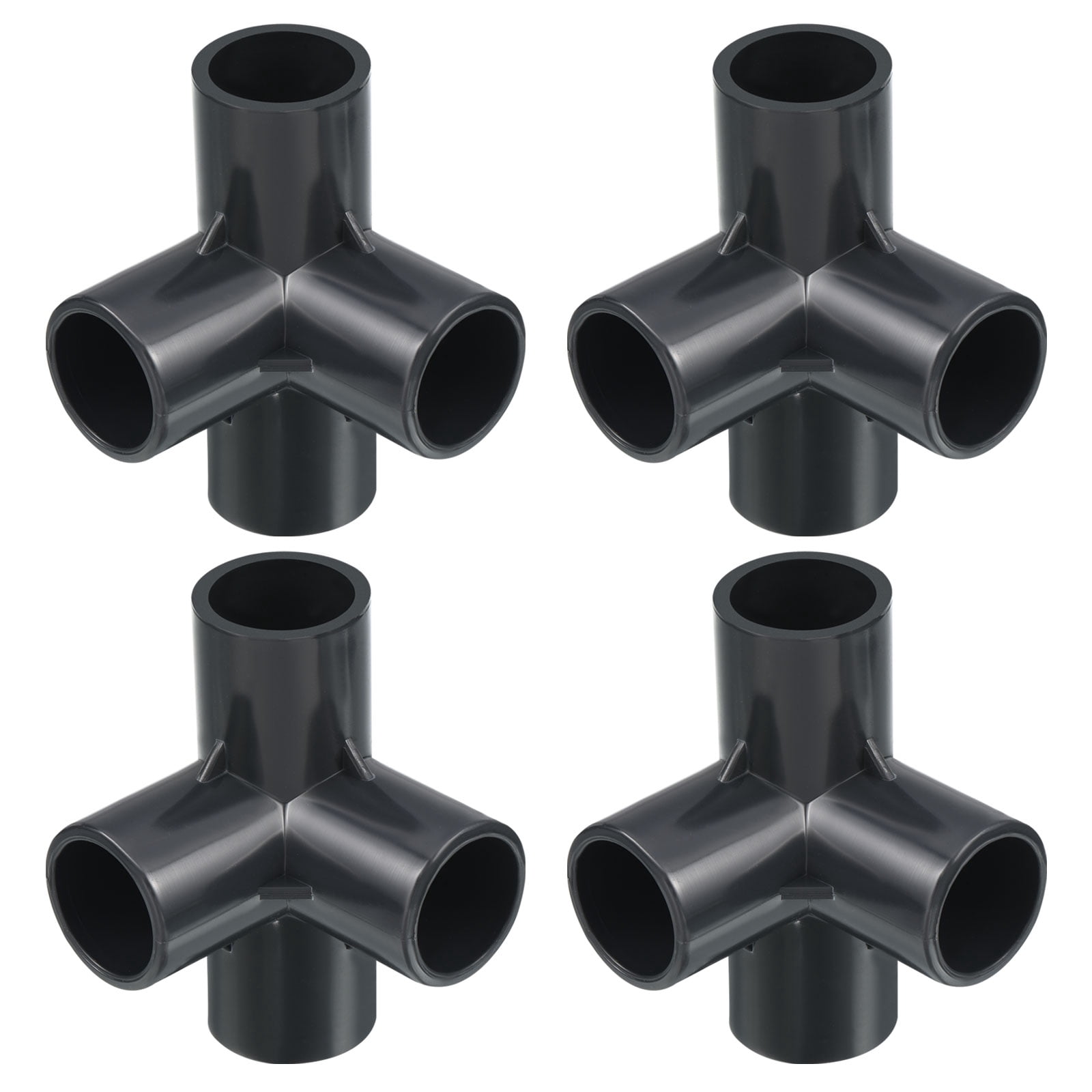 Structural Pipe Clamps 10-Pack 3-Way Pipe Connectors For 1 Inch OD Pipe ...