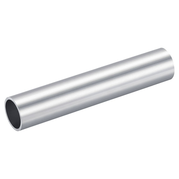 Uxcell 20mm OD 17mm Inner Dia 100mm Length 6063 Aluminum Round Tube
