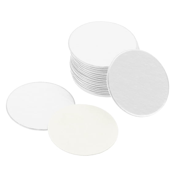 Uxcell 20mm Resistant Tamper Aluminum Foil Cap Liner Induction Heat Sealing for PET Bottle 75 Pack