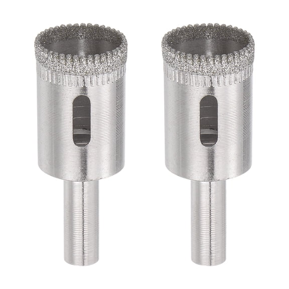 Uxcell 20mm Serrated Hollow Core Diamond Drill Bits Hole Saw for Glass Ceramic Tile Stone 2 Pack