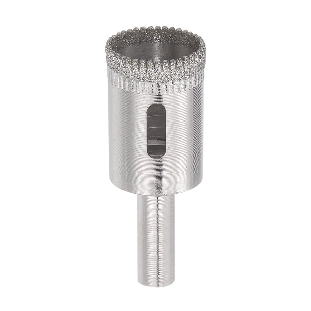 Uxcell 2pcs 40mm Diamond Drill Bit Hole Saw – For Glass, Tile, Marble, Ceramic, Stone, Fiberglass, Alloy Steel With Nickel Plating