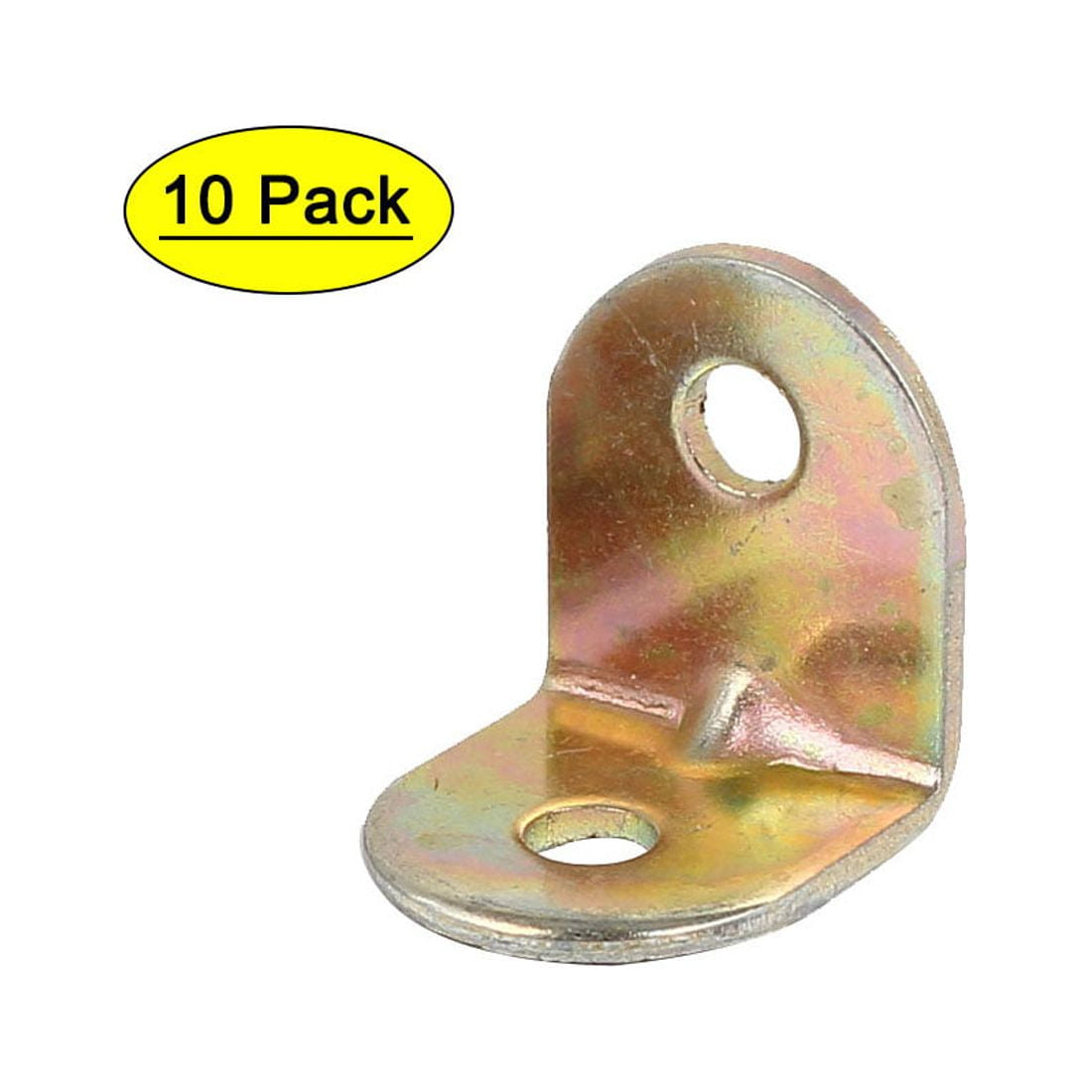 Uxcell 20mm x 20mm x 2mm Metal 90 Degree Angle L Shaped Bracket Corner