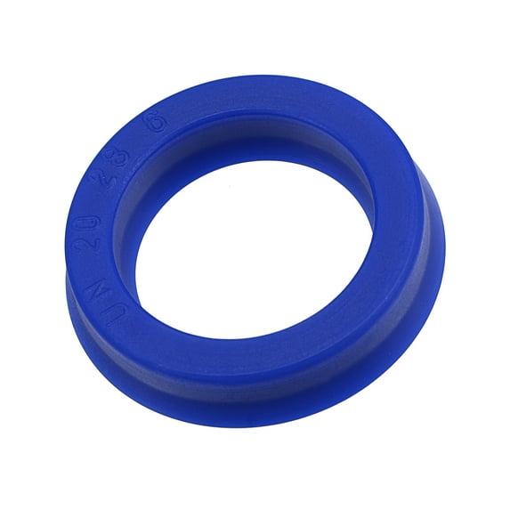 Uxcell 20mm x 28mm x 6mm UN Type Radial Shaft Oil Seal PU Blue 5 Count