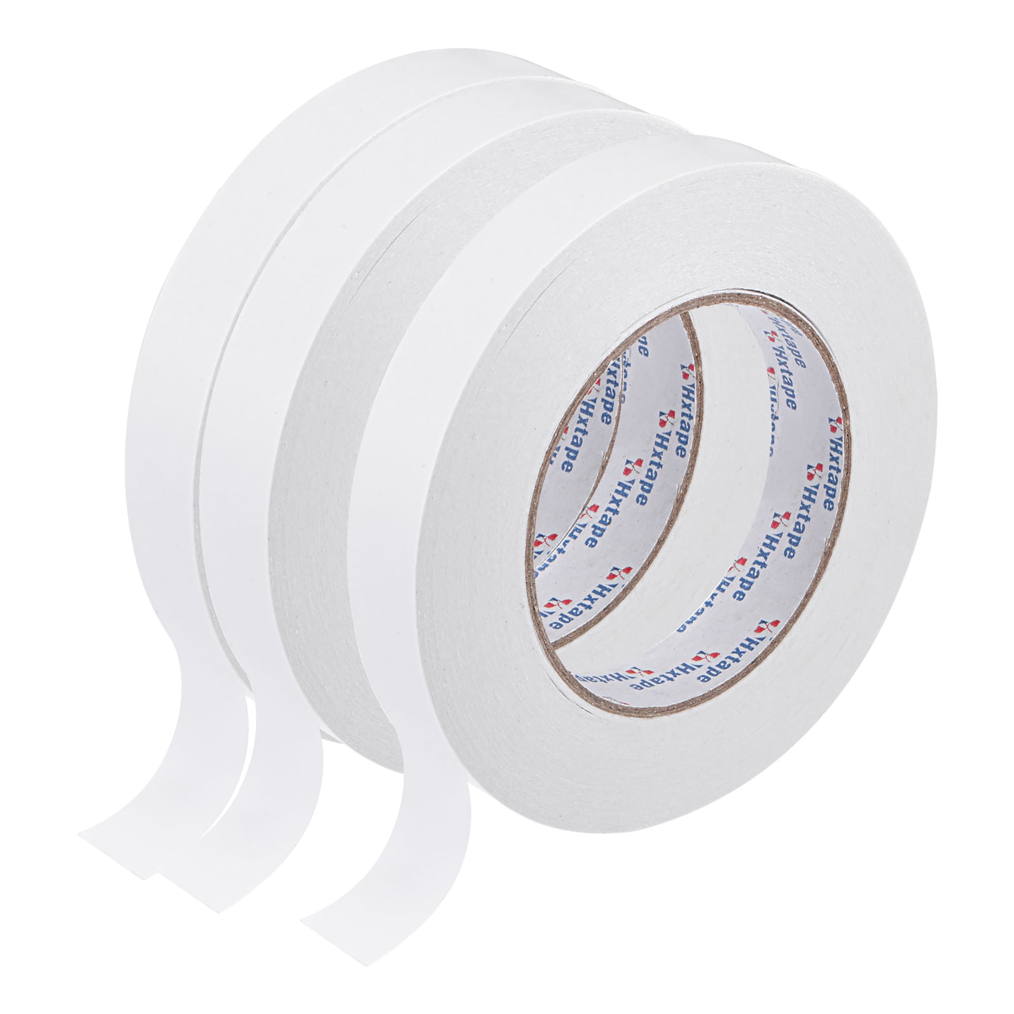 3 Roll 15mm x 30m/98.4ft Double-Sided Adhesive Tape Paper Backing DIY Crafts