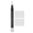thumbnail image 1 of Uxcell 20pack 27mmx1.8mm Spring Link Pin with Stainless Steel Watch Spring Bar Tool 4.5-inch Watchband Replacement Tool, 1 of 6