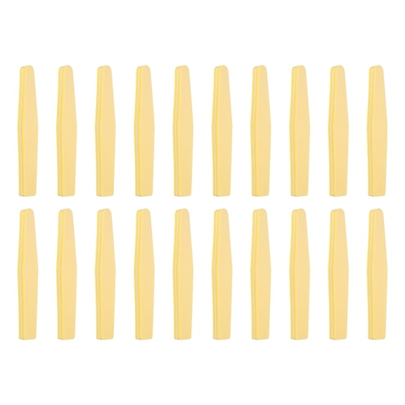 Uxcell 20pack Nail Files and Buffers, 100/180 Grit Double Side Sponge Buffing Nail File for Professional Manicure Acrylic Nails, Natural Nails, Yellow