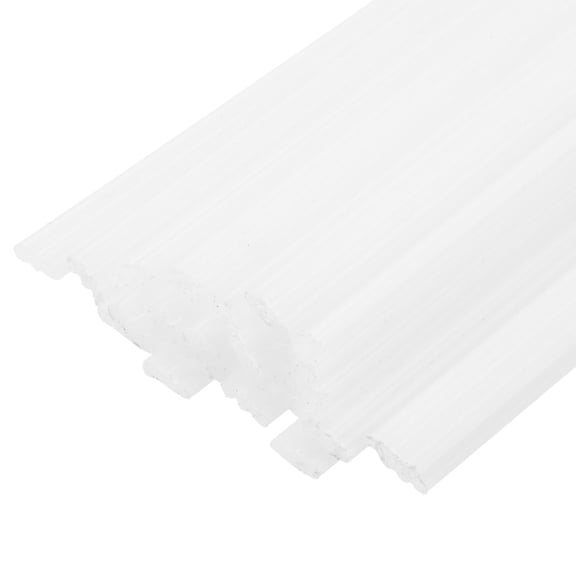 Uxcell 20pcs 39 Inch Plastic Welding Rods PP Welding Strips for Plastic Welder, White