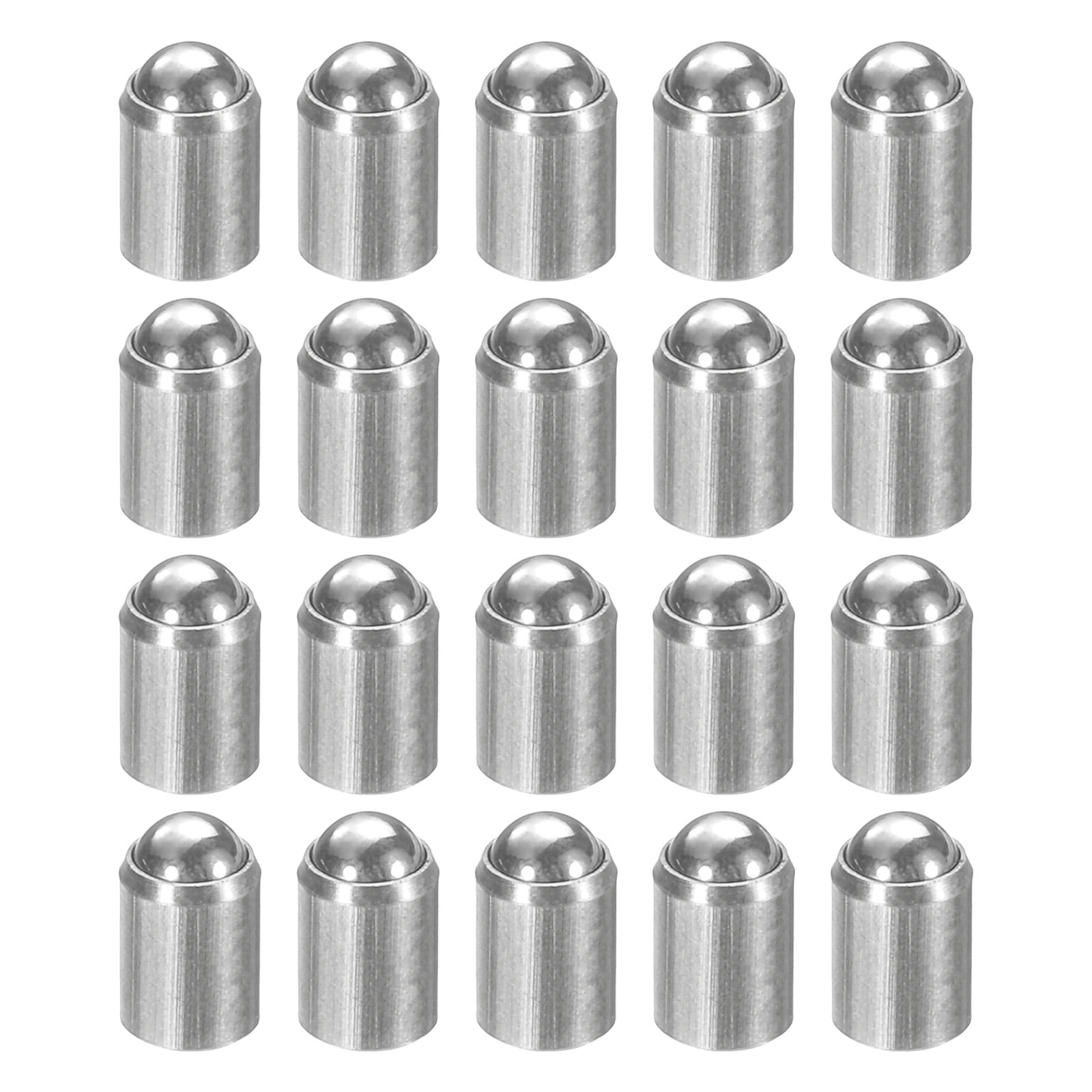 Uxcell 20pcs Ball Point Spring Plunger 3x4mm 304 Stainless Steel No ...