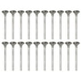 thumbnail image 1 of Uxcell 20pcs Diamond Grinding Head 10mm Dia 1/8" Shank Carving Bits Spherical Head Rotary Tool, 1 of 5