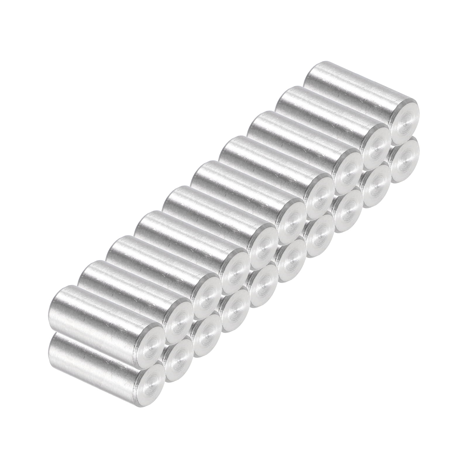 Uxcell 20pcs Dowel Pins M5x8mm Stainless Steel Round Head Shelf Support ...