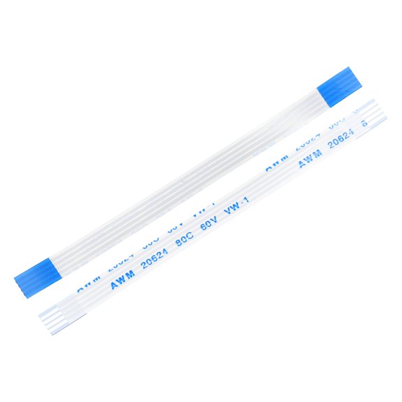 Uxcell 20pcs FFC FPC Flat Flexible Cable, 4 Pins 1.0mm Pitch 80mm Long (A Type) for LCD 3D Printer Camera DVD TV Laptop Audio