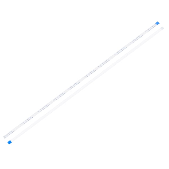 Uxcell 20pcs FFC FPC Ribbon Flat Flexible Cables, 14 Pin 0.5mm Pitch 500mm Long (B Type) for LCD 3D Printer Camera DVD TV Laptop Audio