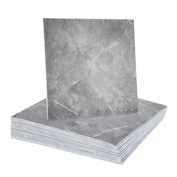 Uxcell 20Pcs Peel and Stick Marble Tiles, Waterproof Wall Panel Backsplash, 11.81"x11.81" Peel and Stick Shower Tiles for Bathroom, Palace Jade Design