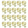 thumbnail image 1 of Uxcell 20pcs Spring Band Type Hose Clamps 16mm Silicone Vacuum Pipe Clip, Colorful, 1 of 7