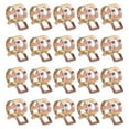 thumbnail image 1 of Uxcell 20pcs Spring Band Type Hose Clamps 9.5mm Fuel Line Hose Spring Clip Silicone Vacuum Hose Pipe Clamp Low Pressure Tube Clip Fastener, Colorful, 1 of 7