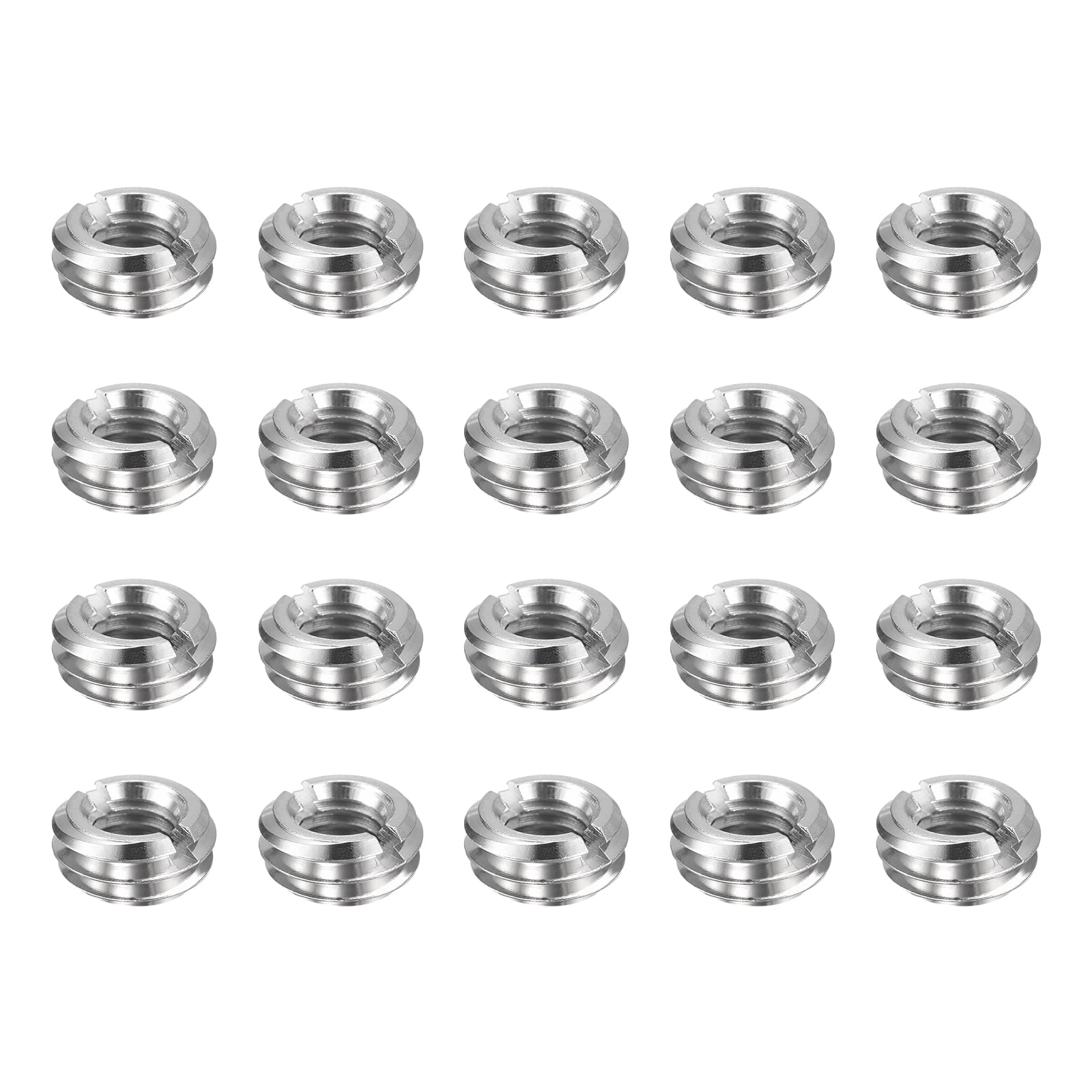 Uxcell 20pcs Thread Repair Inserts M10 x 1.5 Male to M6 x 1 Female ...