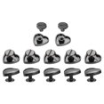 thumbnail image 1 of Uxcell 20set Heart Rivet 14mm Metal Heart Shape Decoration Stud Rivets Tool for Belt Clothes Shoes Handbag, Gun Color, 1 of 6