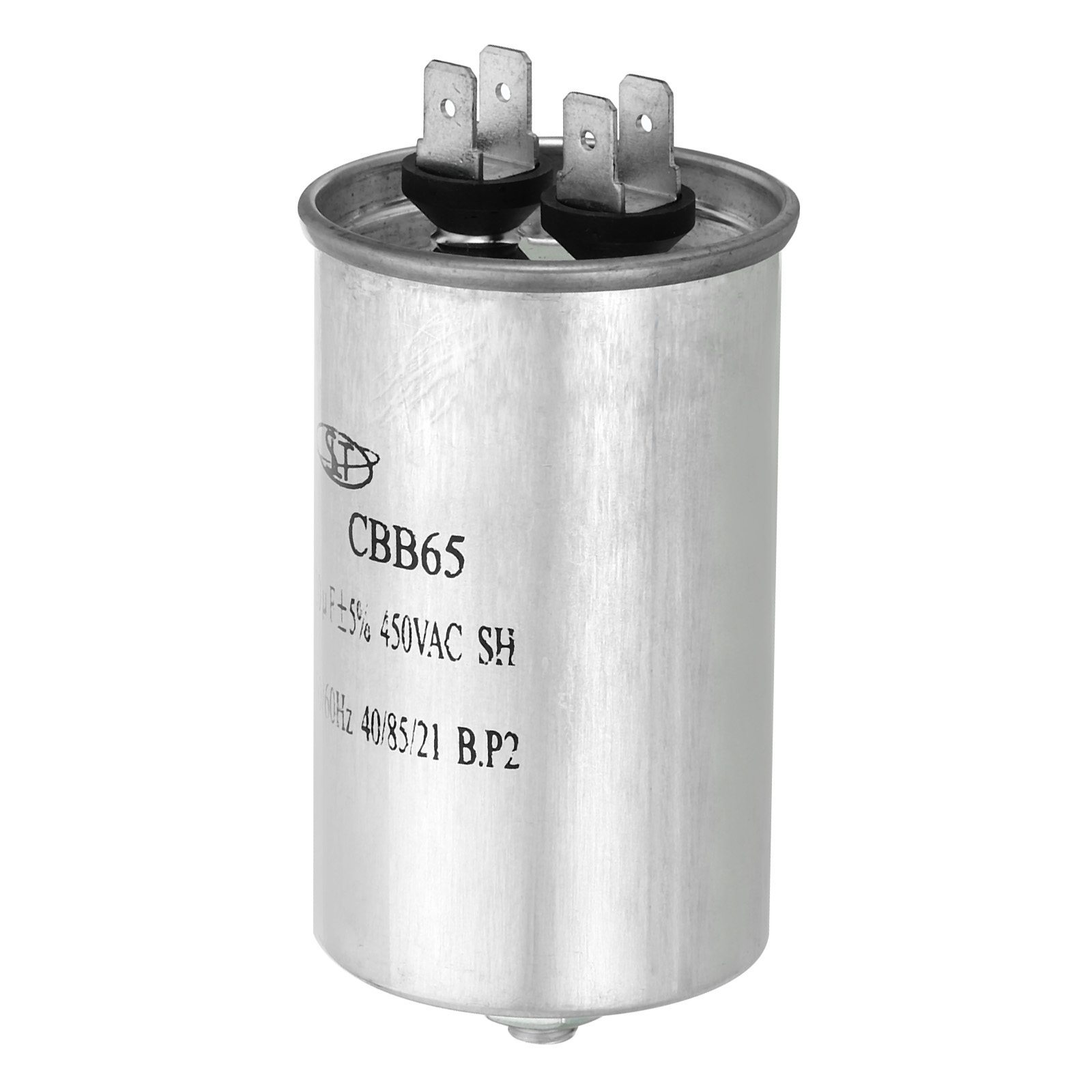 Uxcell 20uF 20MDF 450VAC Fan Start Capacitor, CBB65 Circular Run Capacitor with Screws for Air