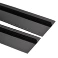thumbnail image 1 of Uxcell 21 Inch Heat Resistant Silicone Stove Gap Covers Oven Filler Seals Gaps Black 2 Pack, 1 of 5