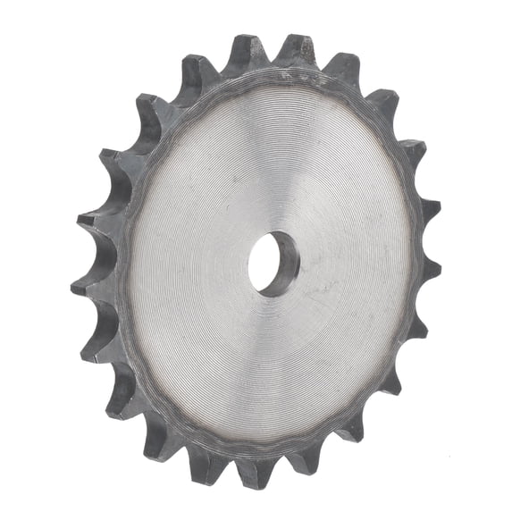 Uxcell 21 Teeth Flat Chain Sprocket Type A 1/2" Pitch, 12mm Bore Carbon Steel, Blank