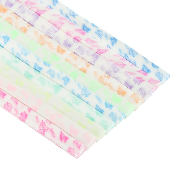Uxcell 210Sheets 9 x 1/2 Inch Luminous Origami Star Paper, Flower Style