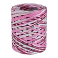thumbnail image 1 of Uxcell 219 Yards Raffia Ribbon Raffia Craft Ribbon Paper Twine Wrapping Ribbon, Red/Rose Red, 1 of 7