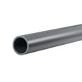 Uxcell 21mm ID 25mm OD 0.35m Light Grey PVC Rigid Round Pipe High