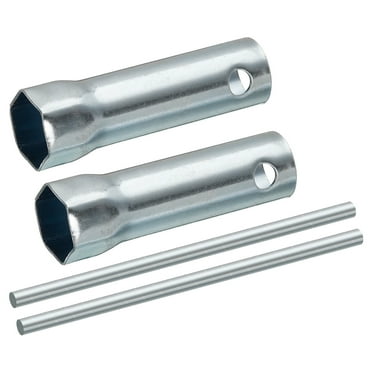 Uxcell 21mm Universal Spark Plug Wrench Socket Set - 2 Piece Tool Kit For Easy Car Maintenance