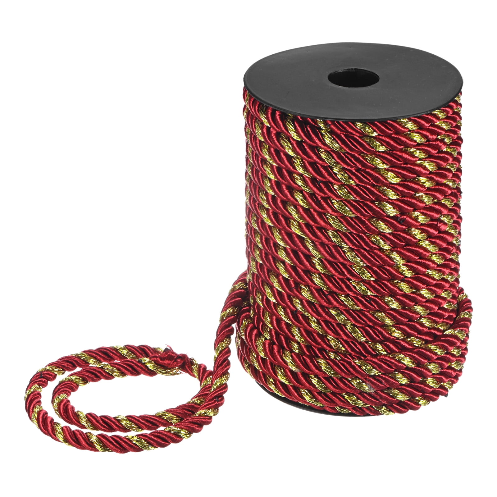 Yards Rope Uxcell 22 Yards Soft Twisted Rope Trim, 8mm/0.31