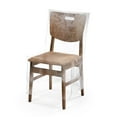 thumbnail image 1 of Uxcell 22 x 20 Inch Dining Chair Covers Protector, Plastic Dining Seat Cover, Clear, 1 of 6