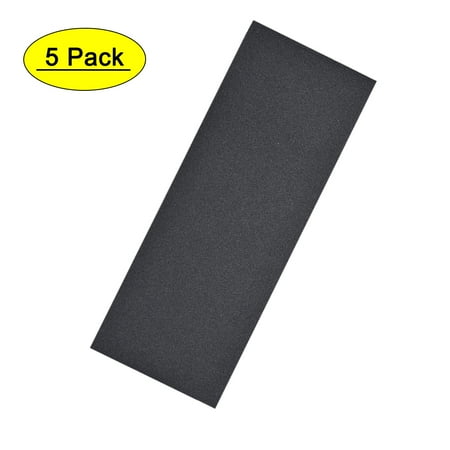 Uxcell 220 Grits Waterproof Sandpaper Wet Dry Sand Paper Silicone Grey 5 pcs