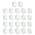 thumbnail image 1 of Uxcell 22Pcs 9x9x12mm Heatsink Aluminum Radiator With Thermal Blue Sticker for Chip CPU, Power Transistor, FET, IC,White, 1 of 6