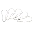 thumbnail image 1 of Uxcell 22mm/0.87 Inch Gourd Metal Bulb Safety Pins Sewing Pins for Office White 2000 Pack, 1 of 5