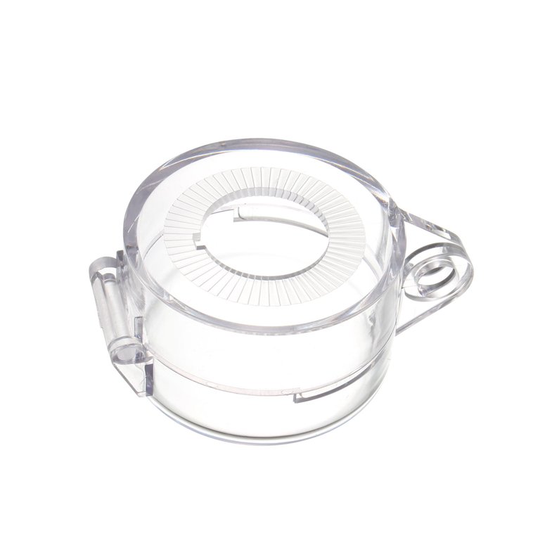 Uxcell 2-Pack Clear Plastic Switch Cover Protector – Fits 22mm Diameter Push Button Switches, 32x50mm, For Round Push Buttons