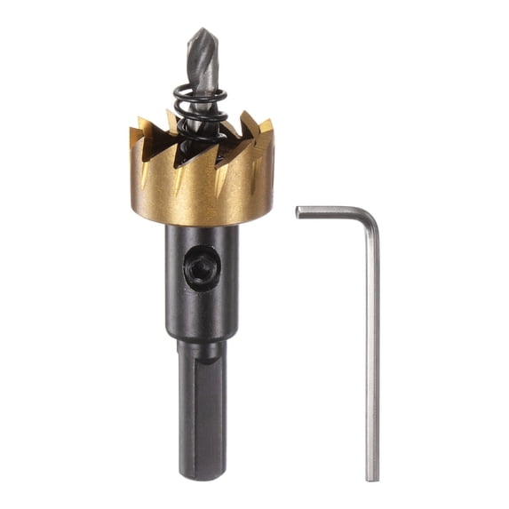Uxcell 22mm M35 HSS (High Speed Steel) Hole Saw Drill Bit Cutter for Stainless Steel Alloy Metal