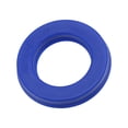 thumbnail image 1 of Uxcell 22mm x 35mm x 6mm UN Type Radial Shaft Oil Seal PU Blue 5 Count, 1 of 7