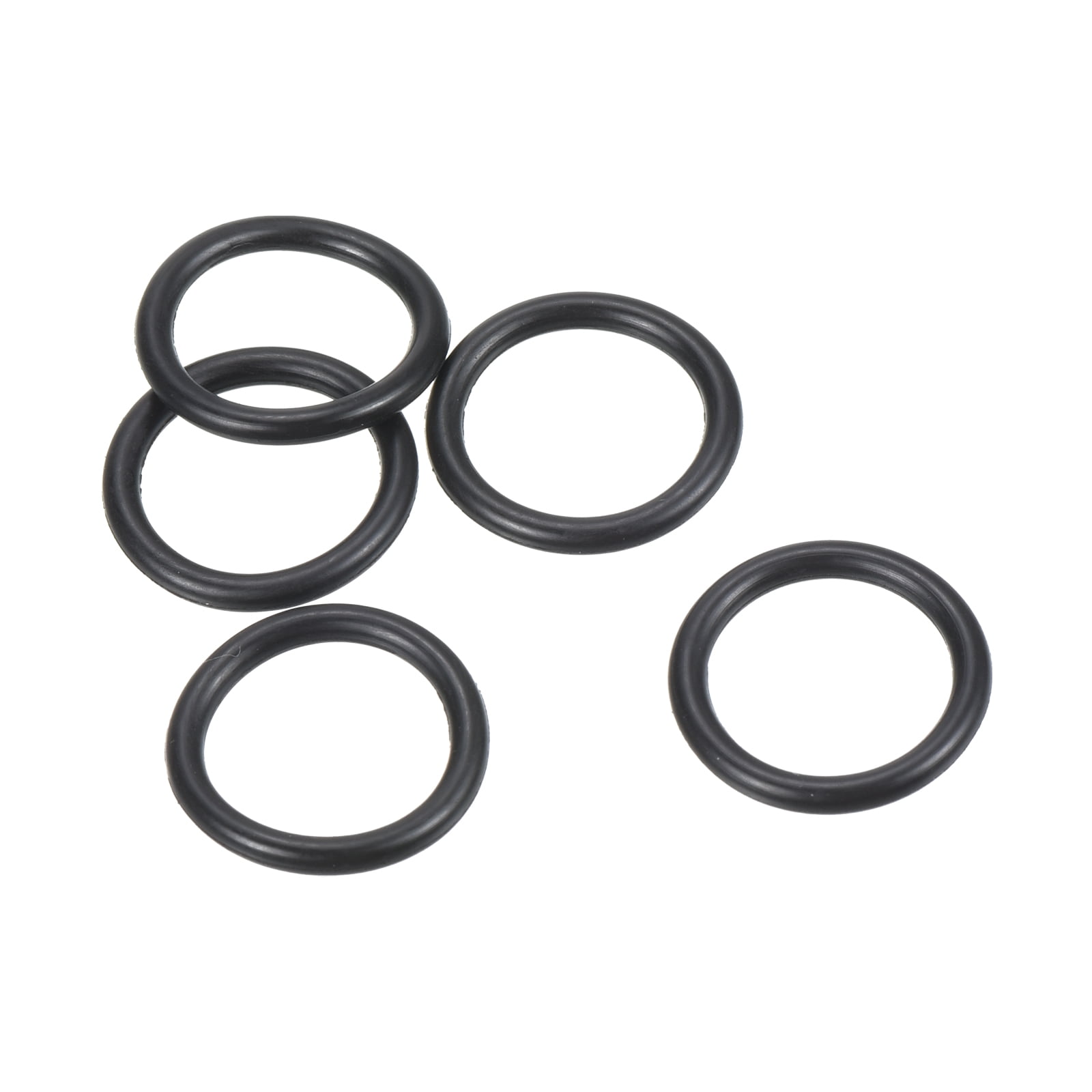 Uxcell Nitrile Rubber O-Rings - 82mm OD, 78mm ID, 2mm Width, Pack Of 5 Seals