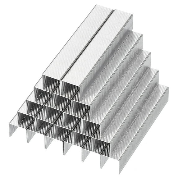 Uxcell 23/13 Staples for Stapler, 1000pcs 1/2" Leg Length Standard Flat Clinch