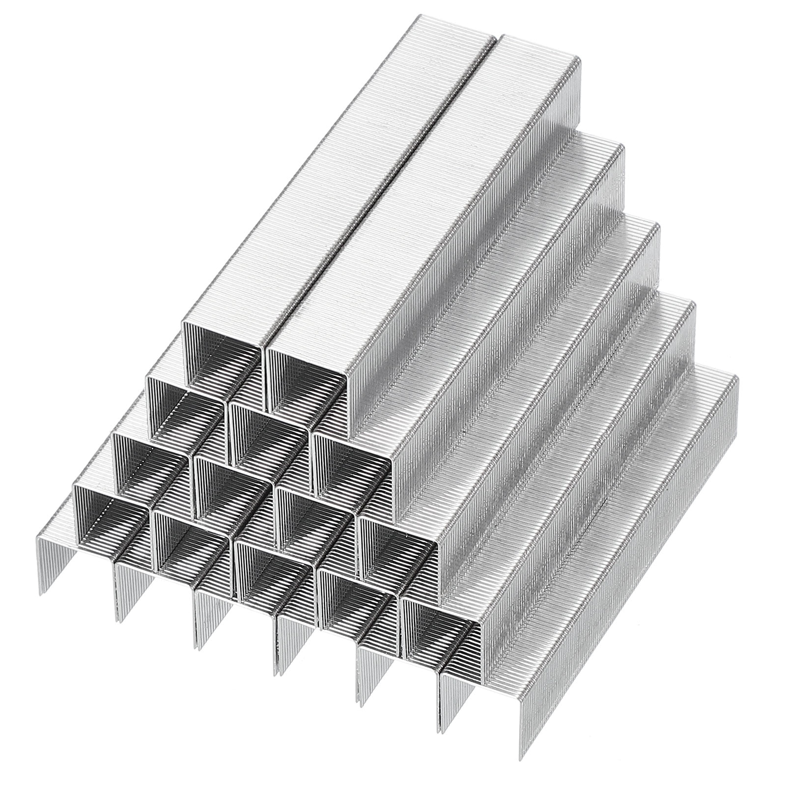 Uxcell 23/13 Staples for Stapler, 4Box 4000pcs 1/2" Leg Length Standard Flat Clinch