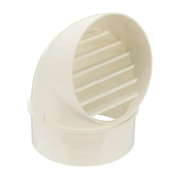 Uxcell 23Pcs Drain Pipe Vent Cap, 2 Inch Vent Pipe End Cap Cover Roof Air Vent Grille Round Chimney Cap Air Vent Covers for HVAC Drain Filter Ventilation Fireplace Exhaust, White