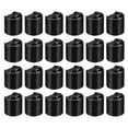 thumbnail image 1 of Uxcell 24/410 PP Plastic Disc Top Caps Press Cap, 48Pcs Durable Replacement Caps, Black, 1 of 6