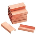 thumbnail image 1 of Uxcell 24/6 Staples  Steel Jam Free Chisel Point Stapler Refill Rose Gold 1.3'' x 0.5'' x 0.2" 10000, 1 of 5