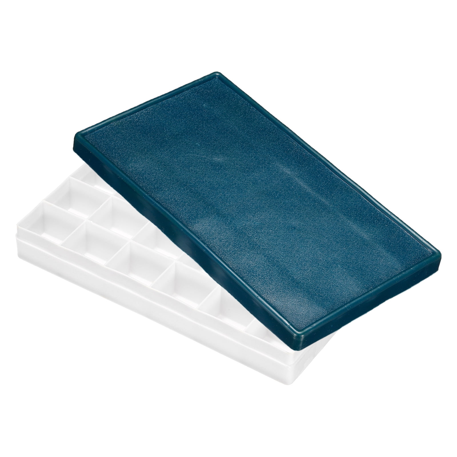 Uxcell 24 Compartments Paint Palette Plastic Painting Tray Deep Saver