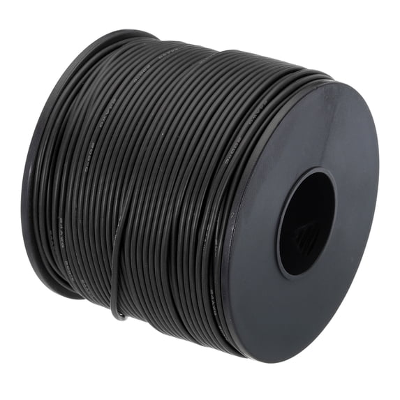 Uxcell 24 Gauge Silicone Wire 24AWG Electrical Wire Stranded Tinned ...